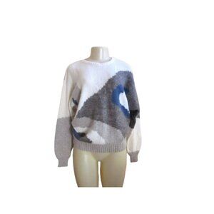 Vintage Giusi Slaviero Italian Angora/Mohair Sweater Size 10